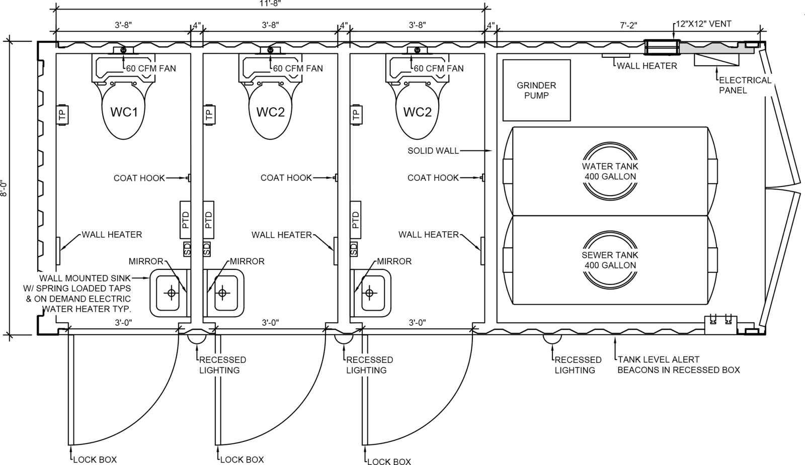 VIP Luxury Restroom Trailer Rental available in Mission Viejo, CA